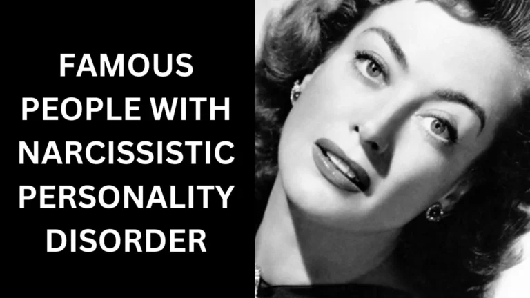 Famous People With Narcissistic Personality Disorder